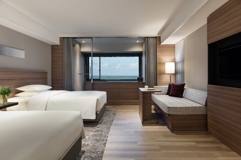 温泉ビューバス付 プレミアルーム ツイン:南紀白浜マリオットホテル | Workations(ワーケーションズ)