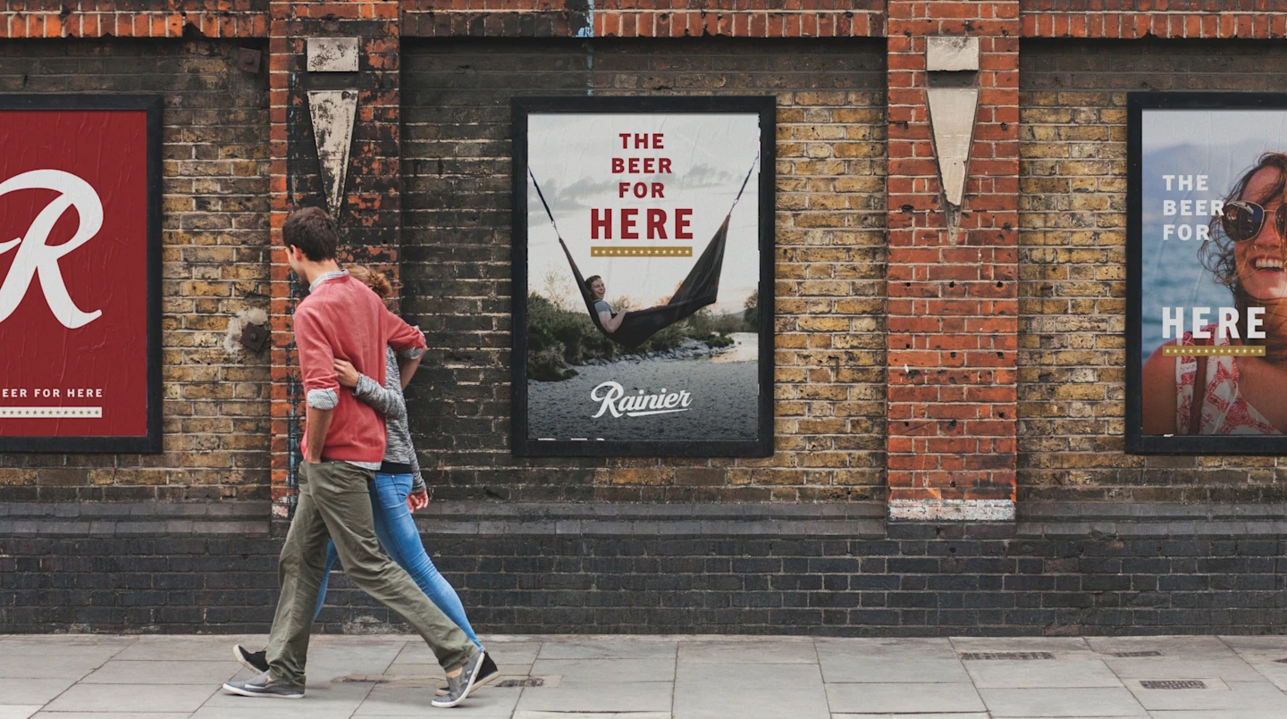 Rainier-brand platform-billboard