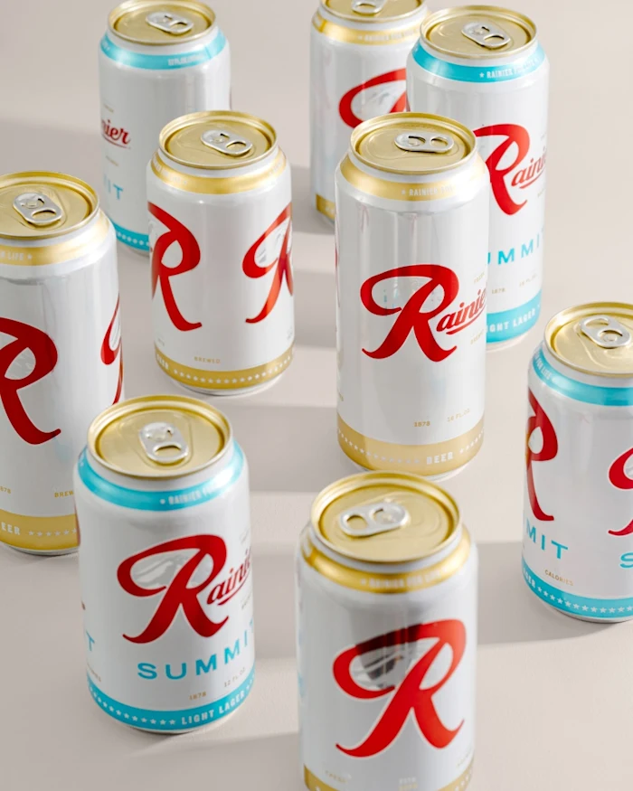 Rainier beer brand platform summit and original