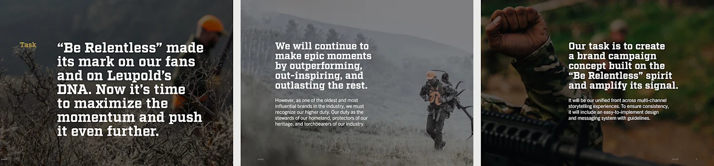 Leupold relentless task