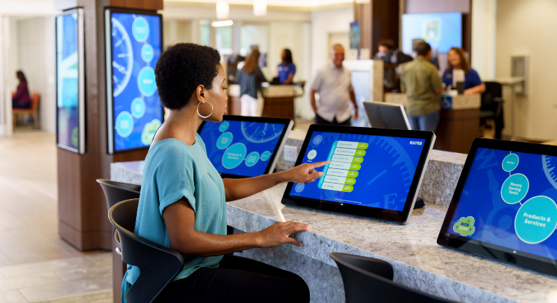 woman in a VyStar branch