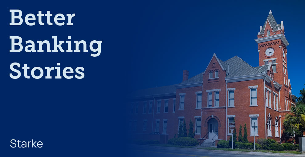 Photo of historic building in Starke, FL