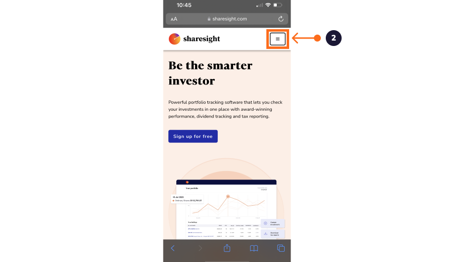 How To Access Sharesight On A Mobile Device | Sharesight Australia Help
