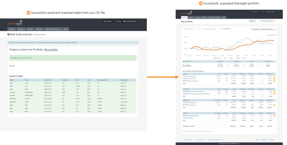 Bulk CSV import step 15