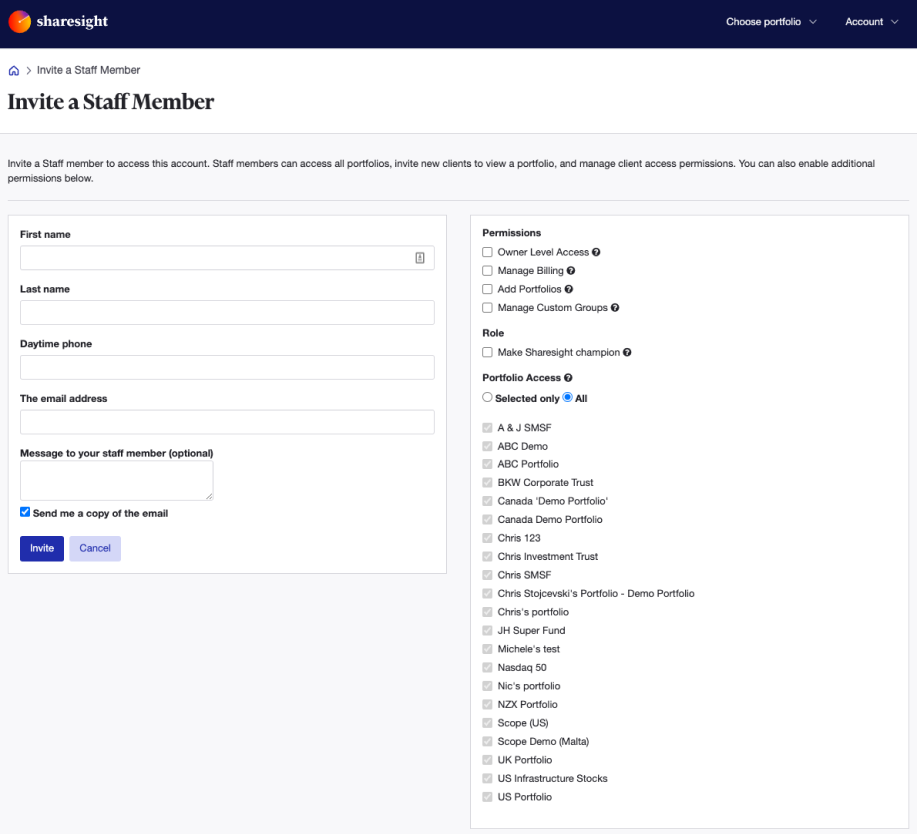 sharesight pro dashboard - 5