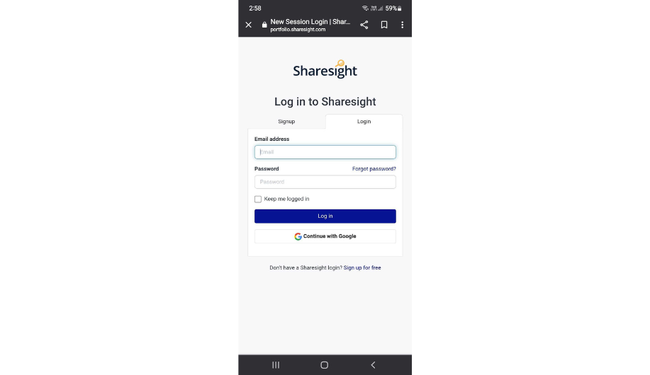 How To Access Sharesight On A Mobile Device | Sharesight Australia Help