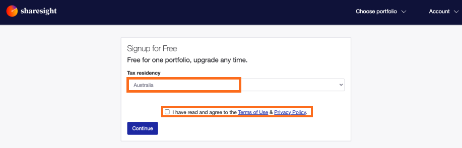 Upgrade To A Sharesight Account From A Guest Account | Sharesight ...