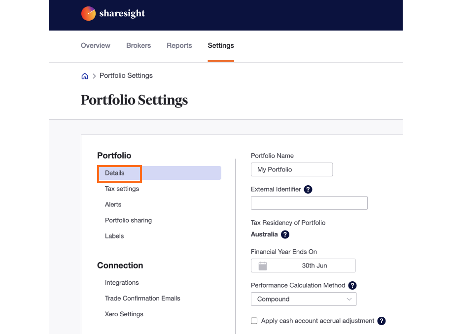Change Portfolio Name 2