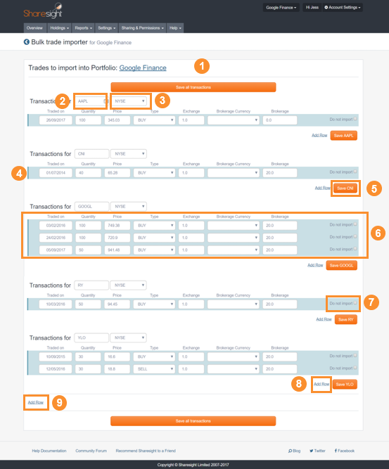 Importing options trades into turbotax