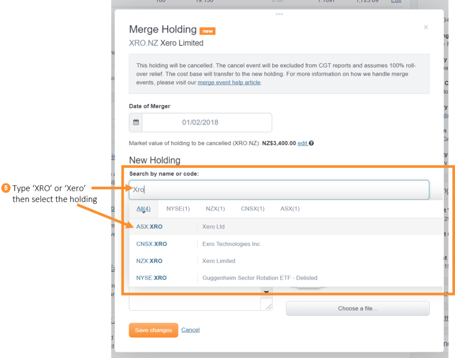 How to handle Xero delisting from the NZX step five