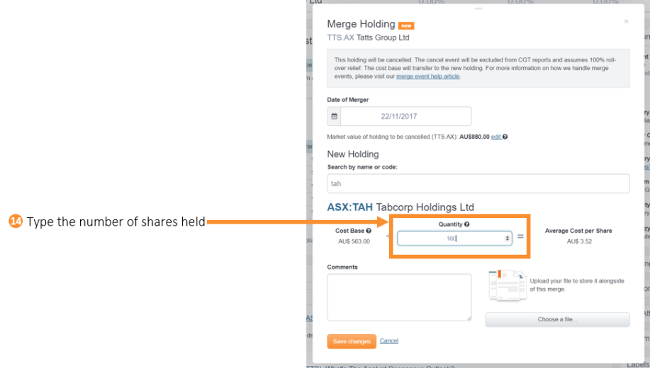 Tatts Group and Tabcorp merger step 14