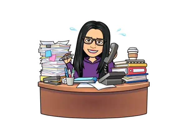Busy Desk Work
