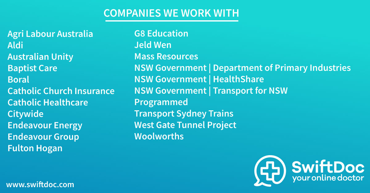 Companies we work with