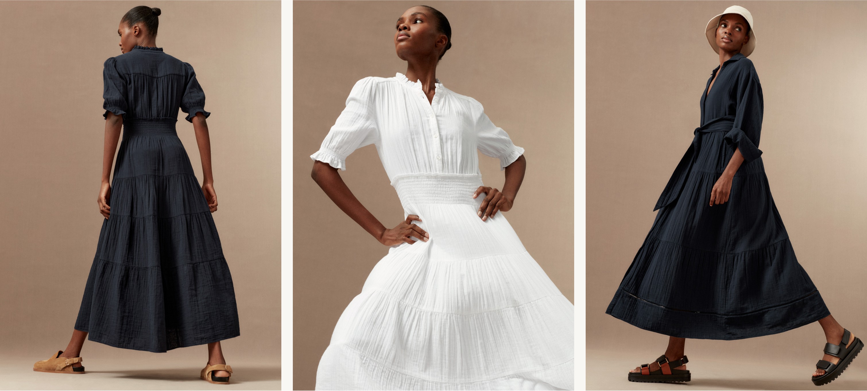 ladies cheesecloth dresses Why Our Summer Wardrobe Hero is a Dress atf-kg-03.05.26