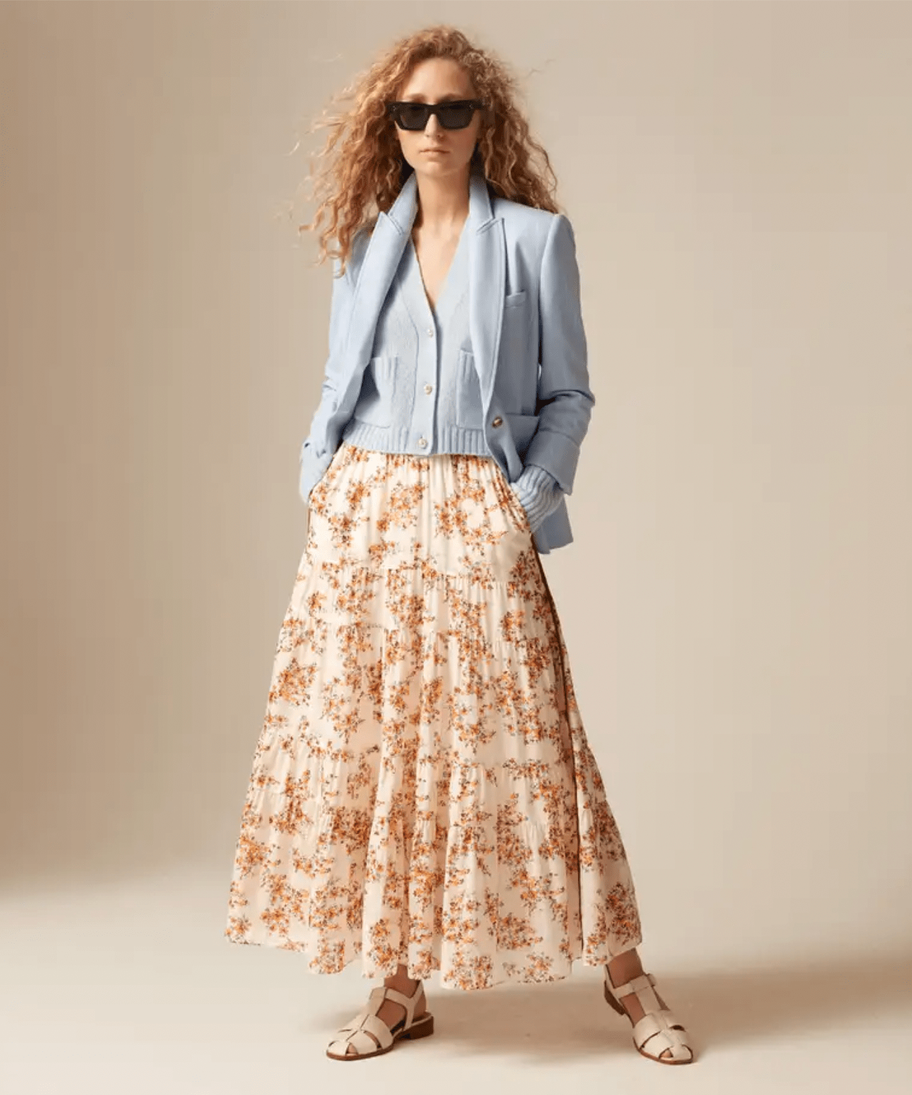 The long maxi skirts are fashionable to wear in summer and they can also  prevent you from the harmful sun rays. Whenever you wea…