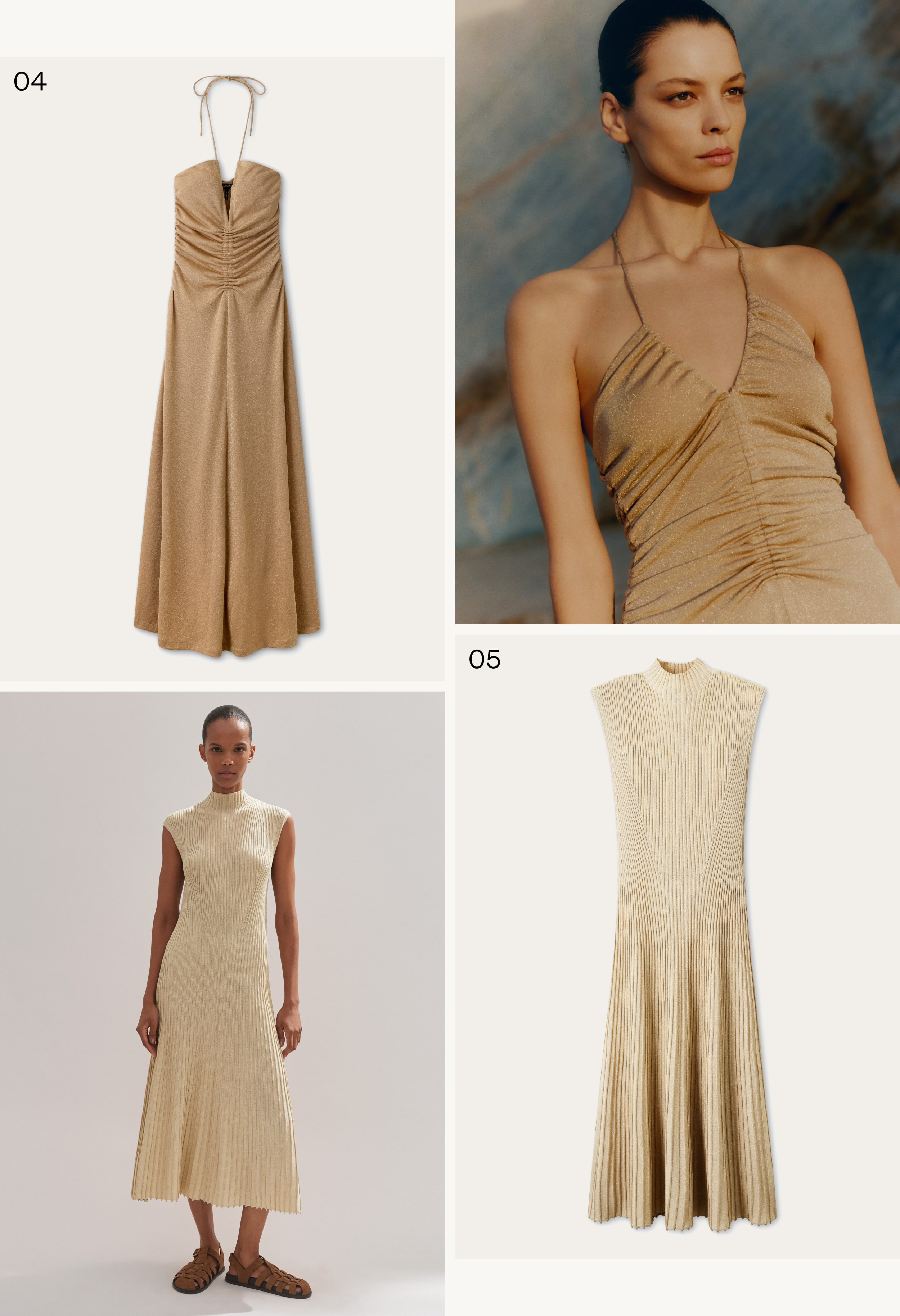 bridesmaid dresses in light pink Simple V Neck Light Pink Bridesmaid Dresses Long Chiffon Maxi Dress ARD1838 main image 1