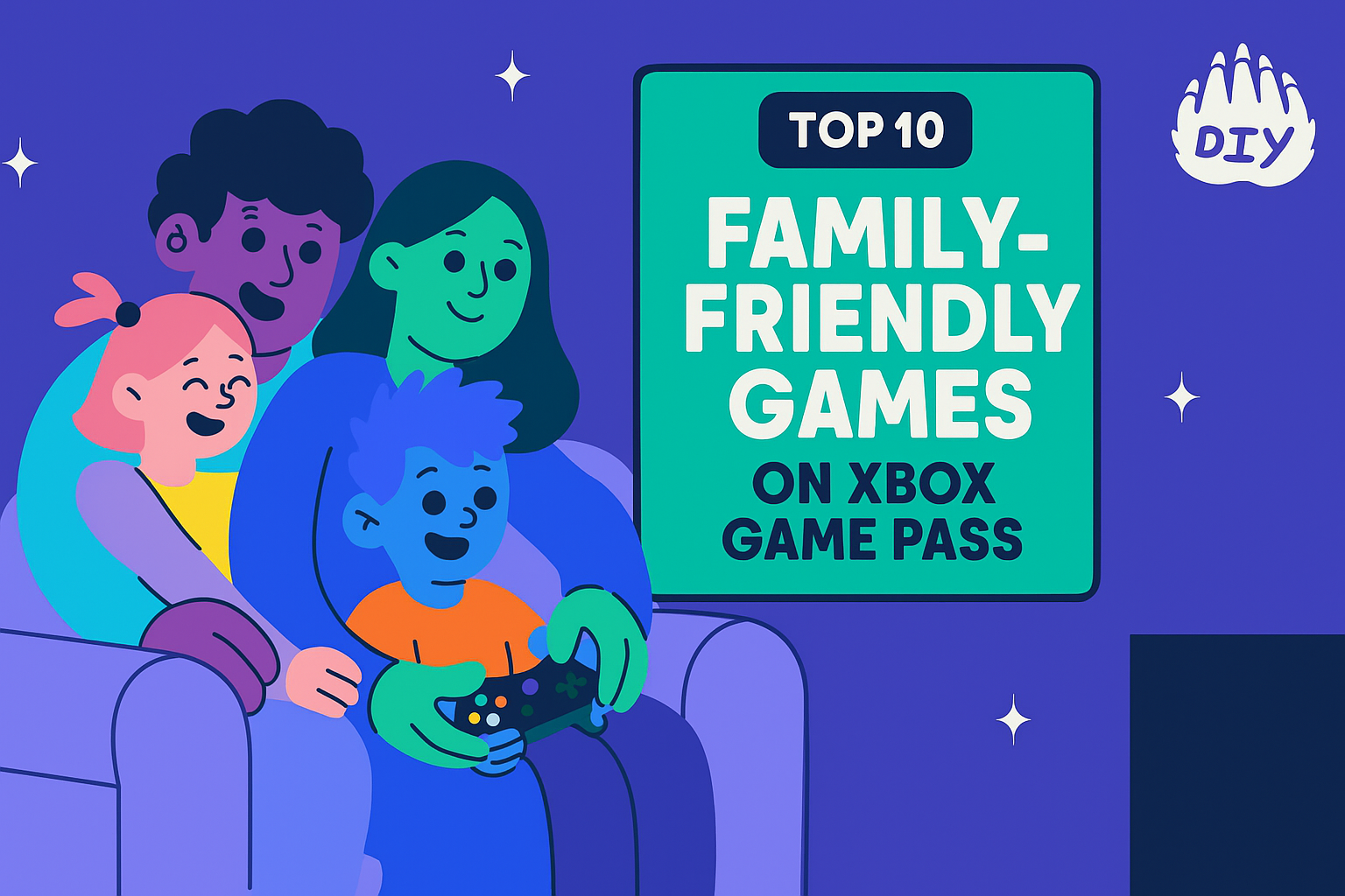 Top 10 Family-Friendly Games on Xbox Game Pass (2025)