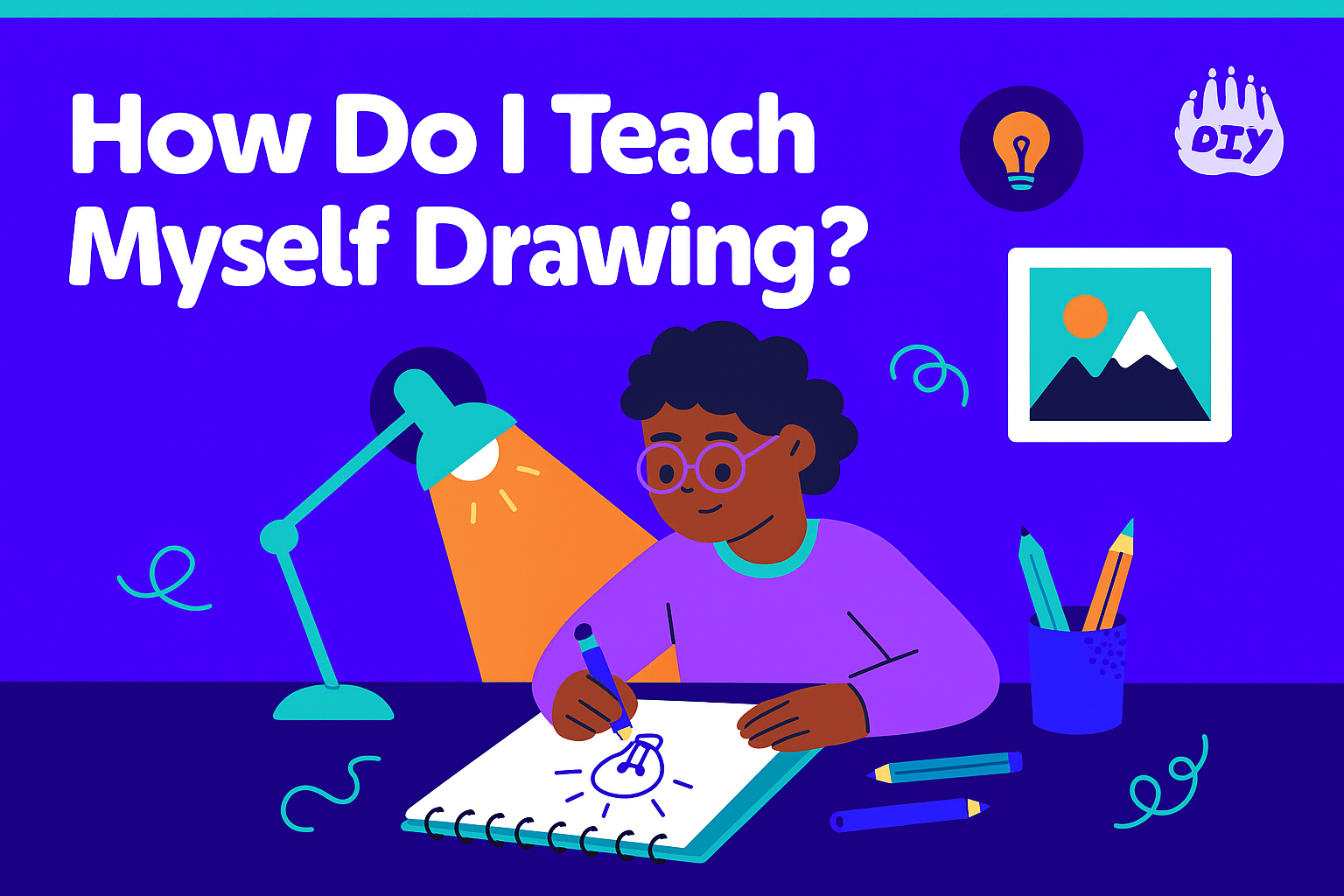 How Do I Teach Myself Drawing? (Step-by-Step Guide for Beginners)
