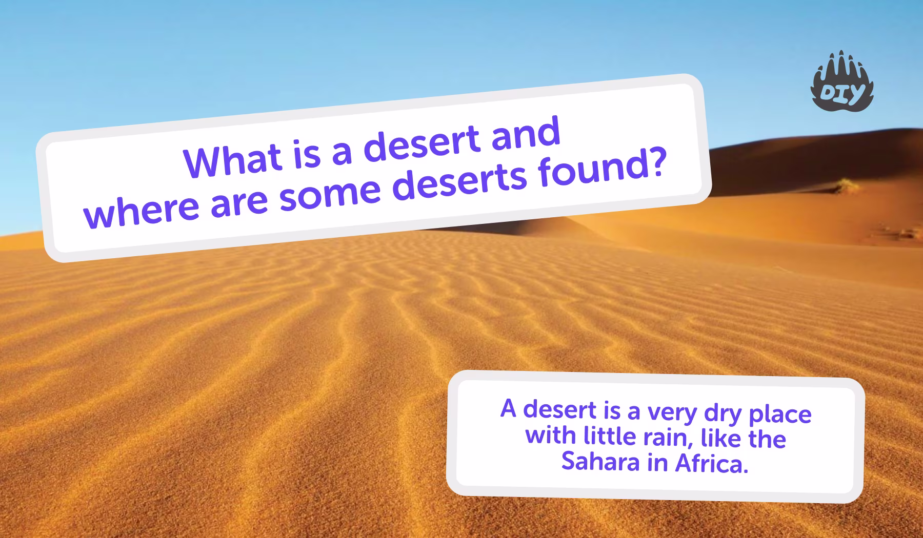 What Is a Desert and Where Are Some Deserts Found?