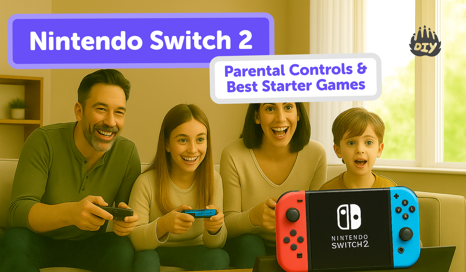 What does Nintendo Switch 2 Parental Controls & Best Starter Games mean? Meaning & Definition - DIY Blog