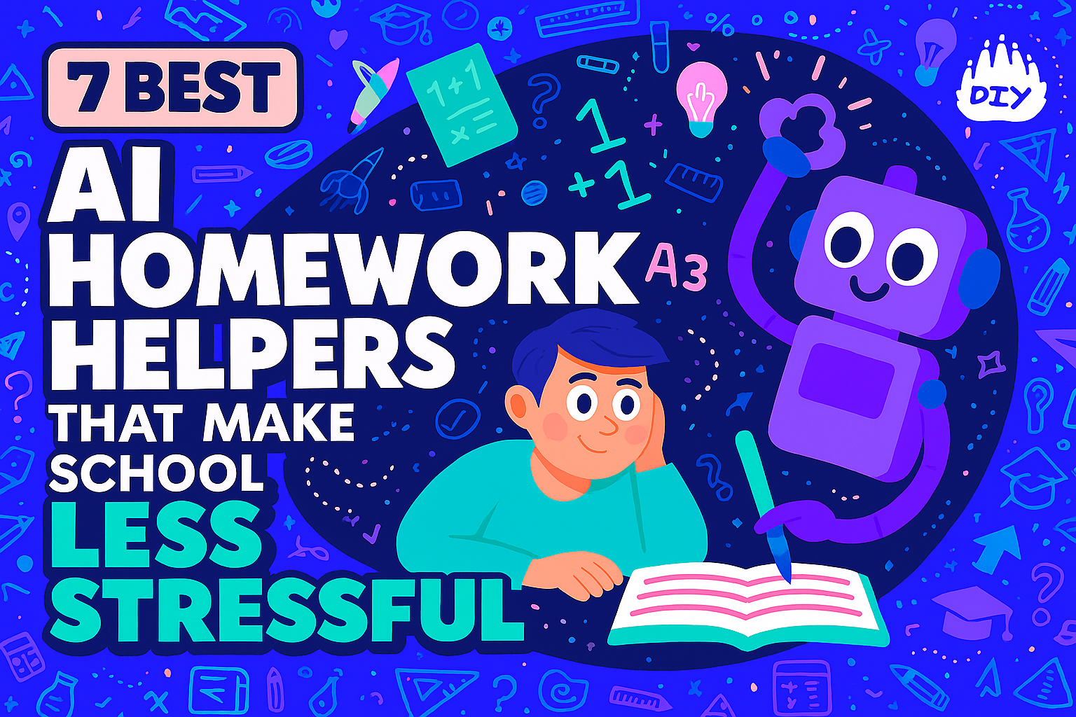 What does 7 Best AI Homework Helpers That Make School Less Stressful mean? Meaning & Definition - DIY Blog