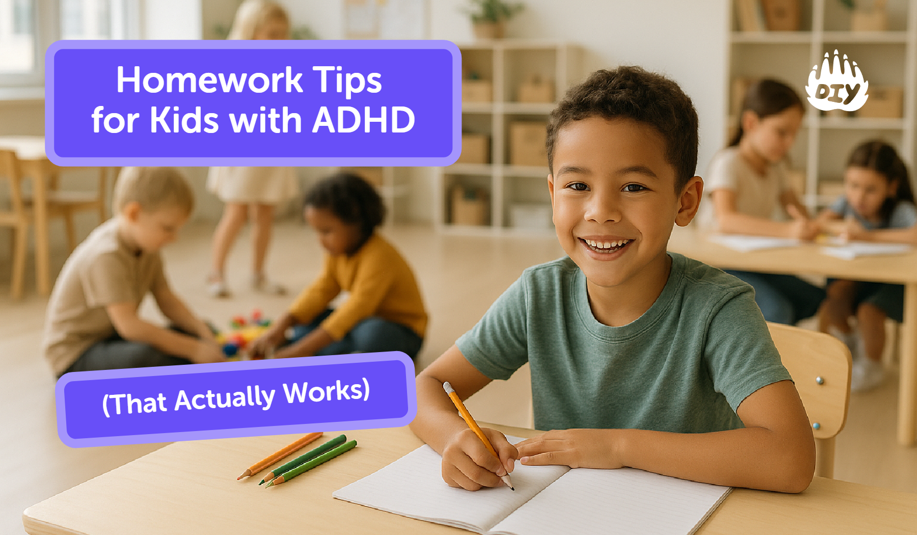 What does Homework Tips for Kids with ADHD (That Actually Work) mean? Meaning & Definition - DIY Blog