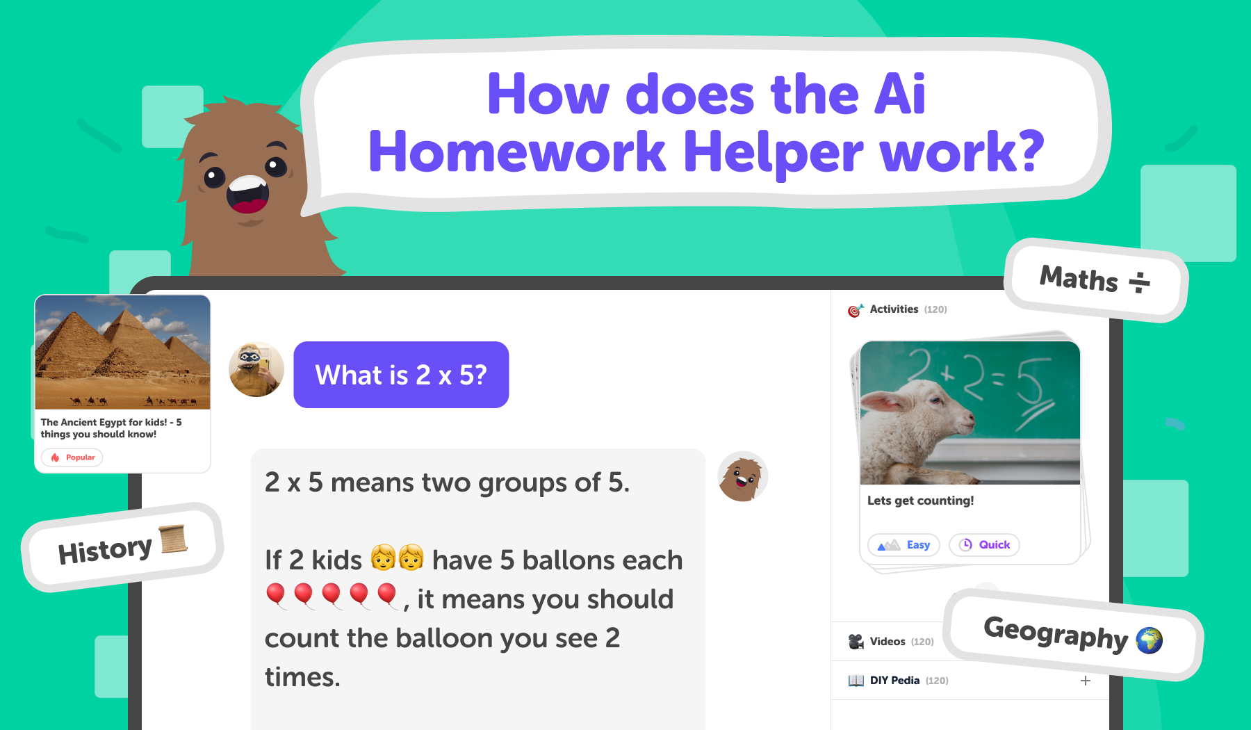 How Does the AI Homework Helper Work?