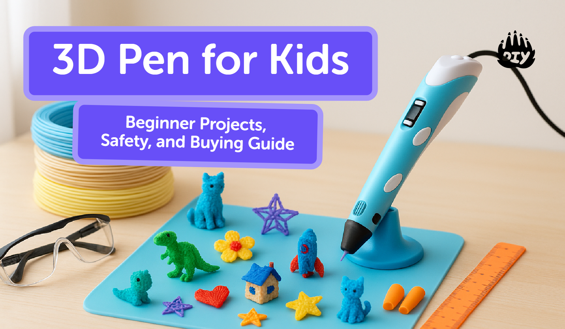 3D Pen for Kids: Beginner Projects, Safety, and Buying Guide