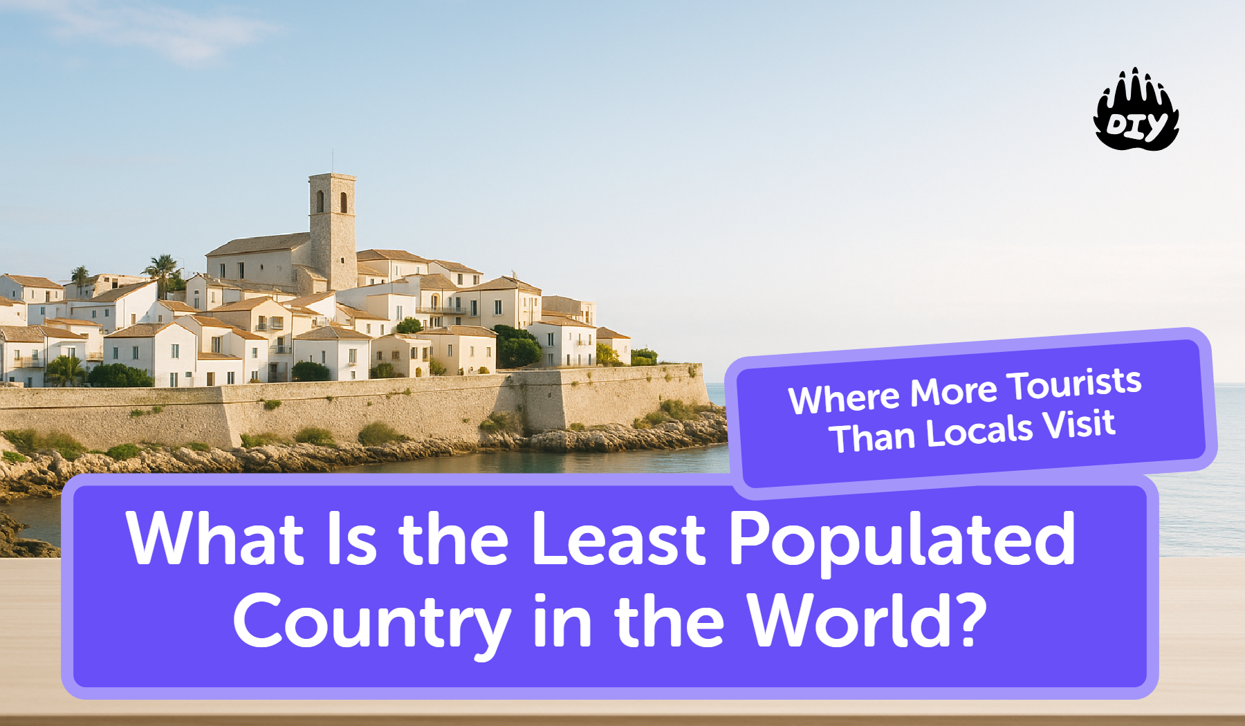 What Is the Least Populated Country in the World? (Where More Tourists Than Locals Visit)
