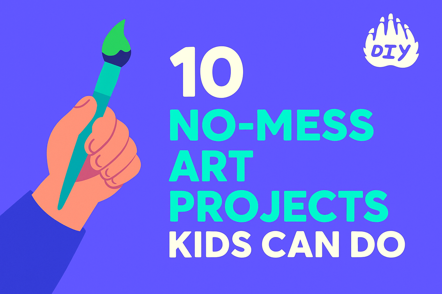 10 No-Mess Art Projects Kids Can Do (You’ll Want to Keep!)