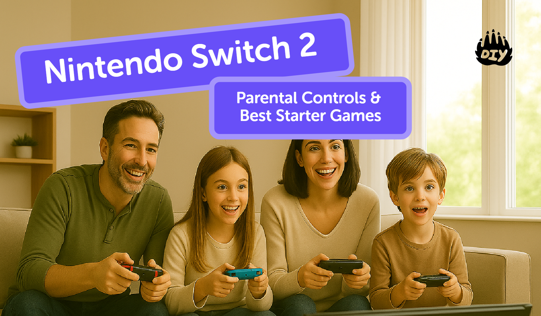 Nintendo Switch 2 Parental Controls & Best Starter Games