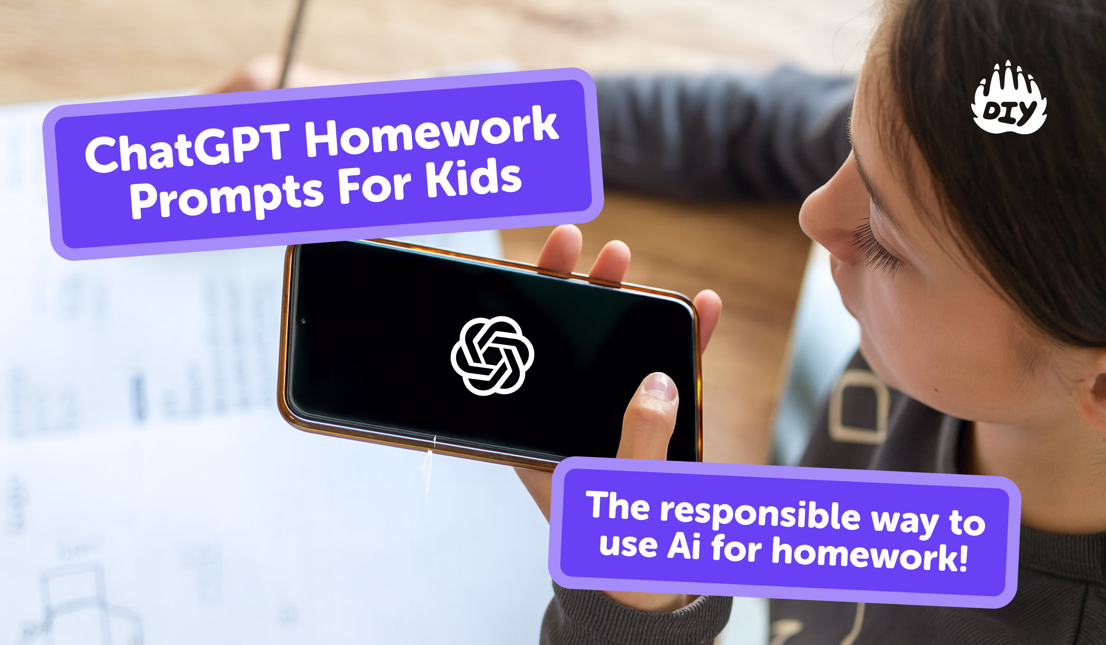 25 Prompts That Turn ChatGPT Into an AI Homework Helper for Kids