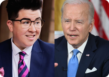 Nonbinary TikToker Takes Biden to Task on Student Loan Record