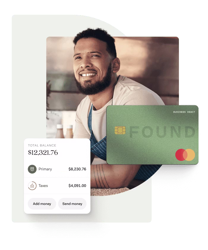 Found mobile app, desktop website, and debit card
