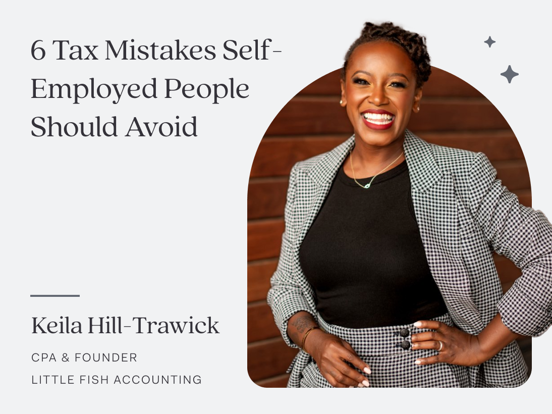 6 Tax Mistakes Self-Employed People Should Avoid
