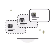Unlimited virtual debit cards icon - online checking feature page