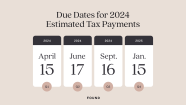 2024 Tax Deadlines For The Self Employed