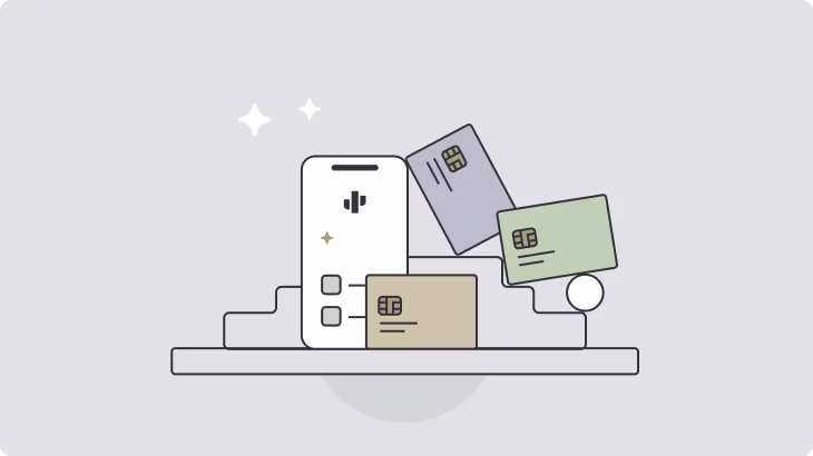 Multiple physical debit cards for freelancers and small business owners