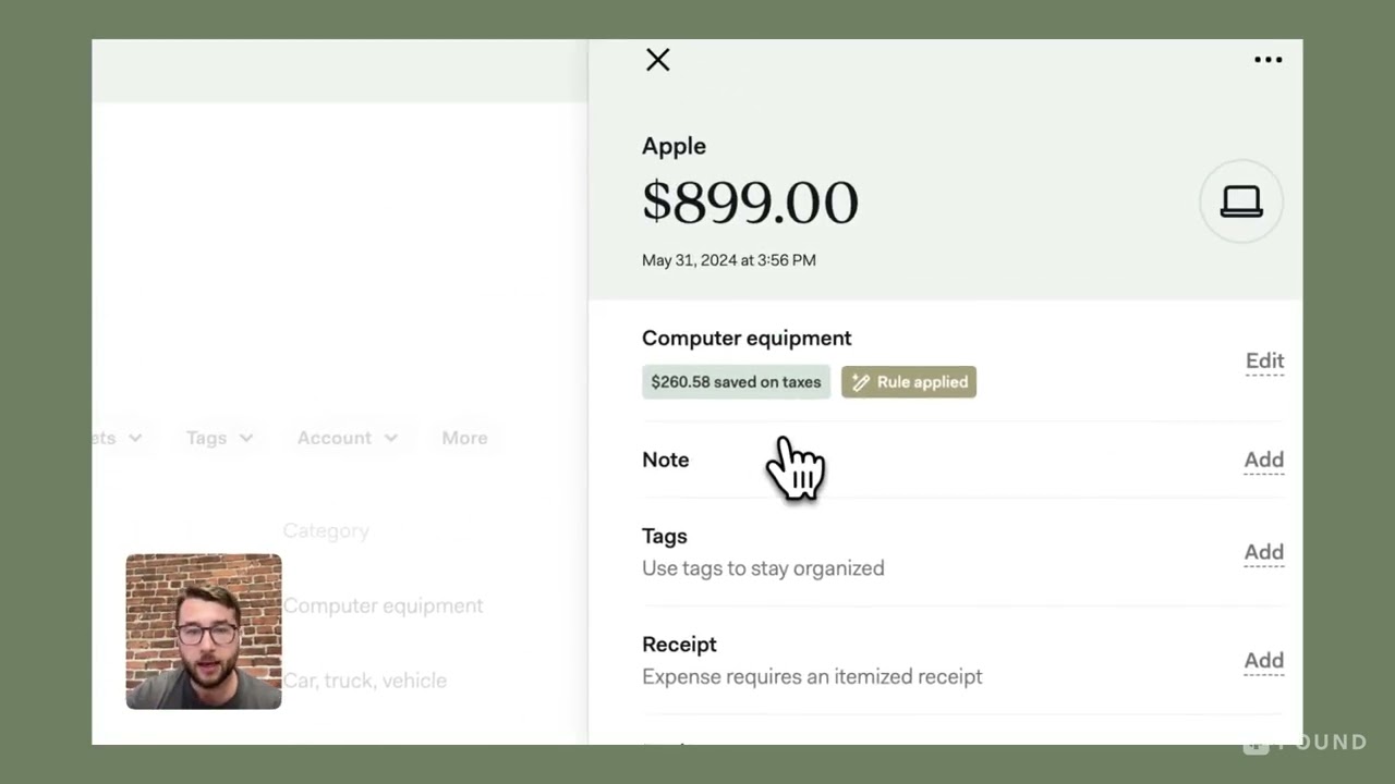 How to Track Expenses for Your Small Business with Found