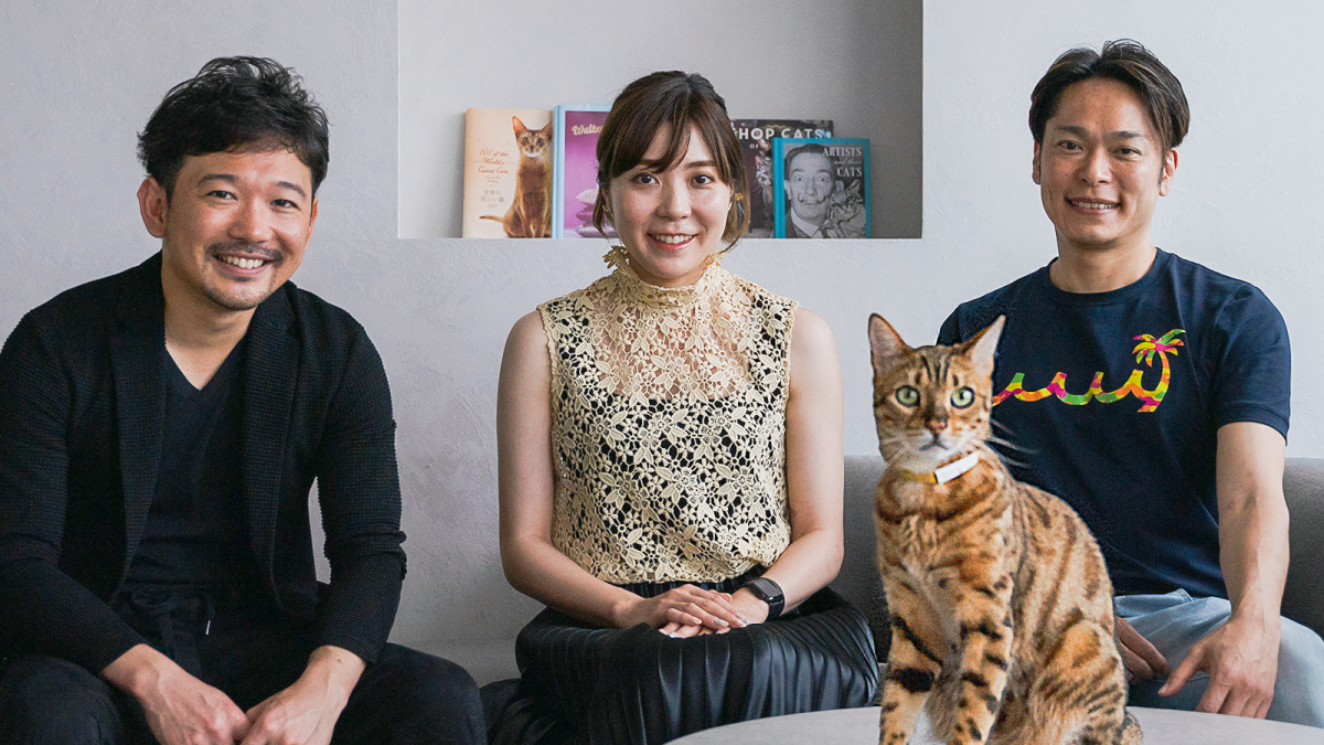 <STRIVE BLOG>“私しかできない”12億件を超える猫様データを活用したプロダクト ーー「猫の生活をテクノロジーで見守る」Catlogを展開するRABO 伊豫氏&おでん氏 × STRIVE 堤・髙田