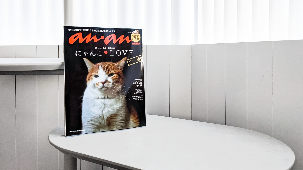 <anan特別編集 にゃんこ♡LOVE てんこ盛り>anan cat news 2021