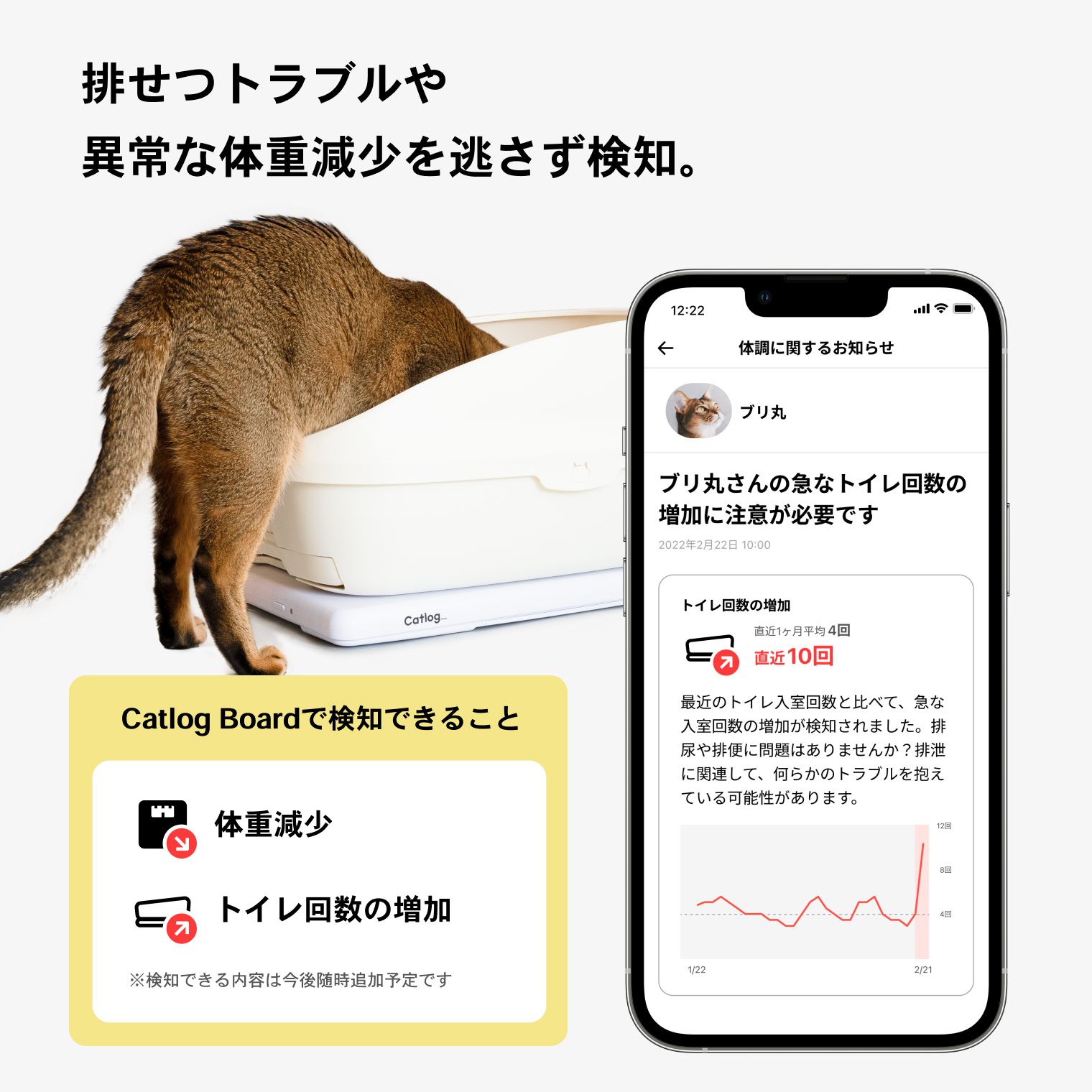 Catlog総研 第8回レポーティング！ Catlog Boardから見る猫様の排泄