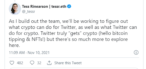 Twitter crypto team