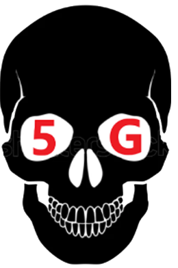 Skull with 5G in it