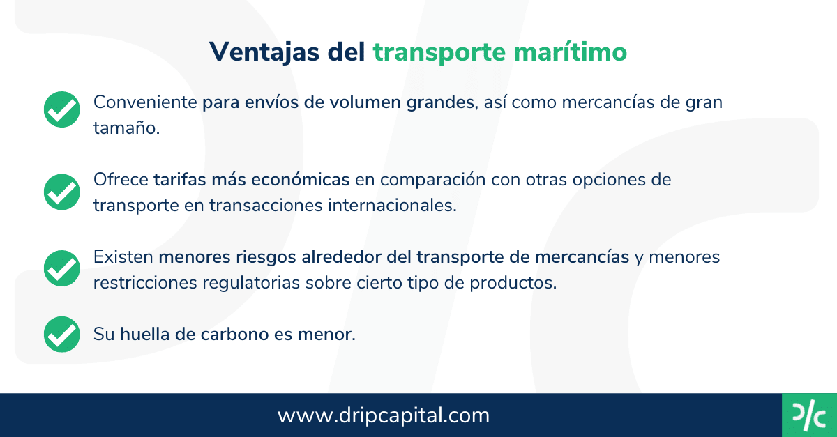 Transporte Marítimo Definición Ventajas Características Y Costos