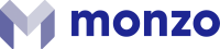 Monzo Horizontal Logo - Blue