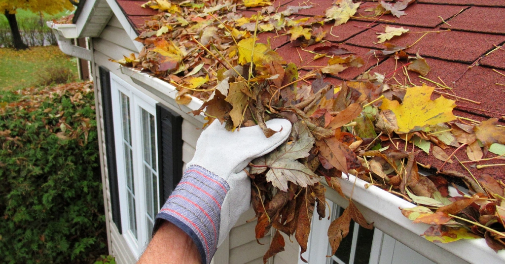 Xome Blog Home-Maintenance-Cleaning-Leaves-From-Gutters