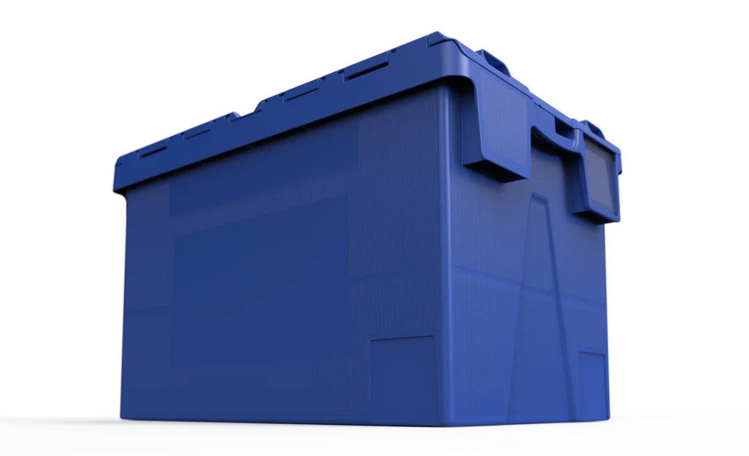 Stackable & nestable containers | Space-saving reusable trays for food ...