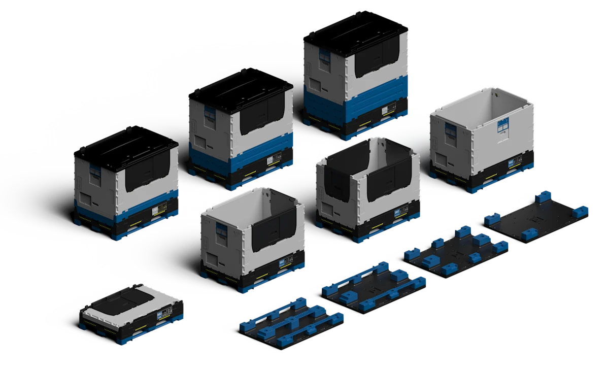 Foldable Large Containers | Circular, cost-efficient logistics | IPL ...