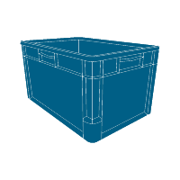Stackable crates icon